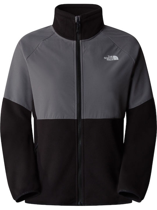 Glacier Fleece Γυναικεία Ζακέτα με Φερμουάρ σε Μαύρο Χρώμα