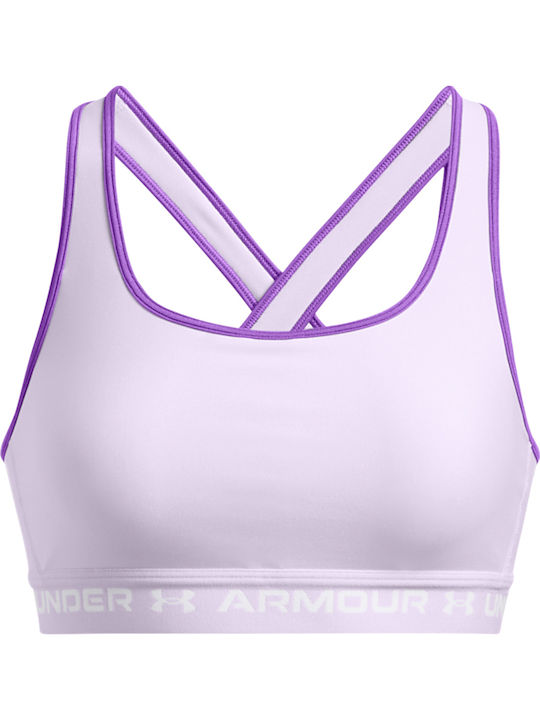 Crossback Mid Bra Frauen Sport-BH Lila
