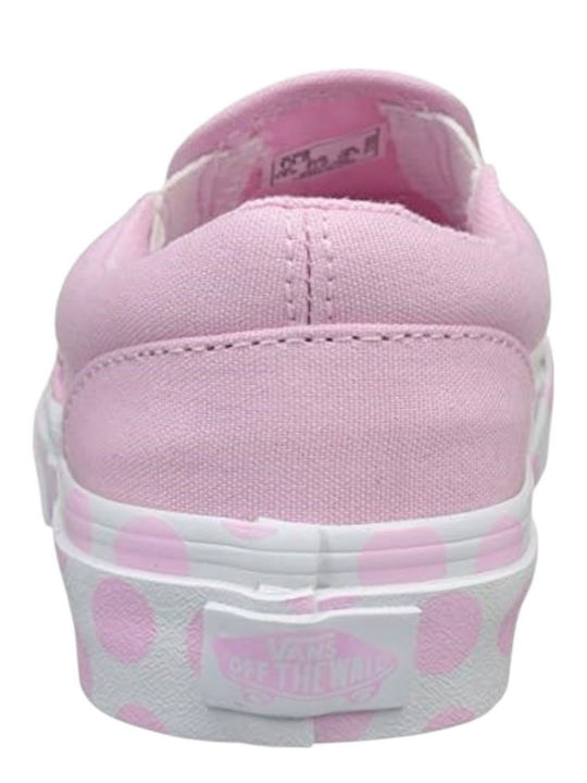 Slip On Uy Classics Polka Dot Kids Sneakers Slip-on Pink
