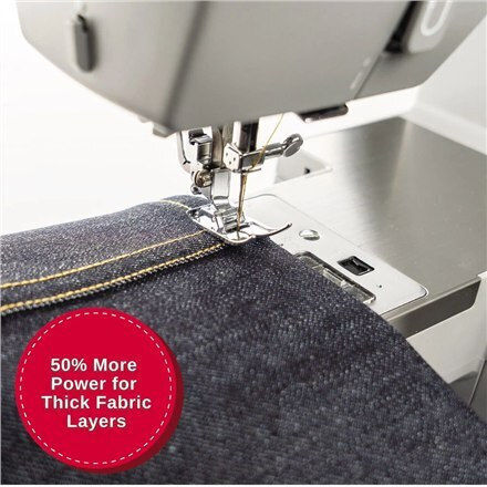 Singer Conventional Sewing Machine 4432 Heavy Duty Gray