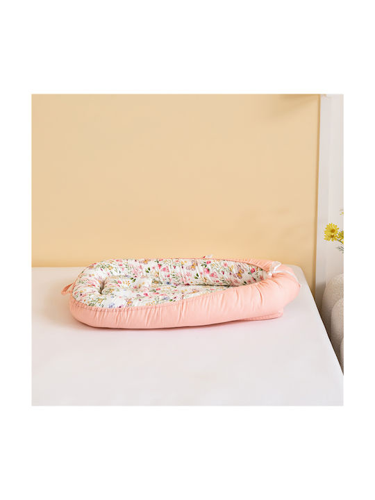 Beauty Home Βρεφικό Μαξιλάρι Φωλιά Σομόν 53x88εκ.