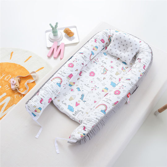 Beauty Home Baby Nest Grey 53x88cm