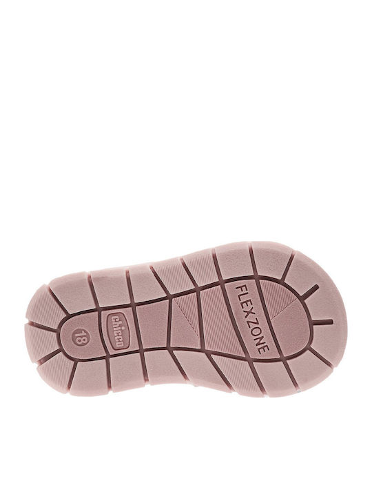 First Step Kinderstiefeletten mit Reißverschluss Rosa