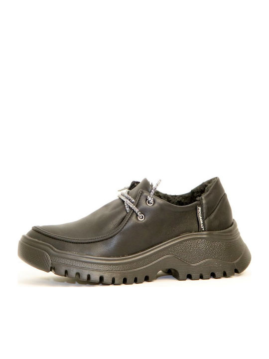 Damen Mokassins in Schwarz Farbe