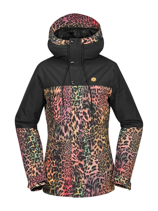 Volcom Bolt Ins H0452511-ACD Γυναικείο Μπουφάν για Σκι & Snowboard Πολύχρωμο