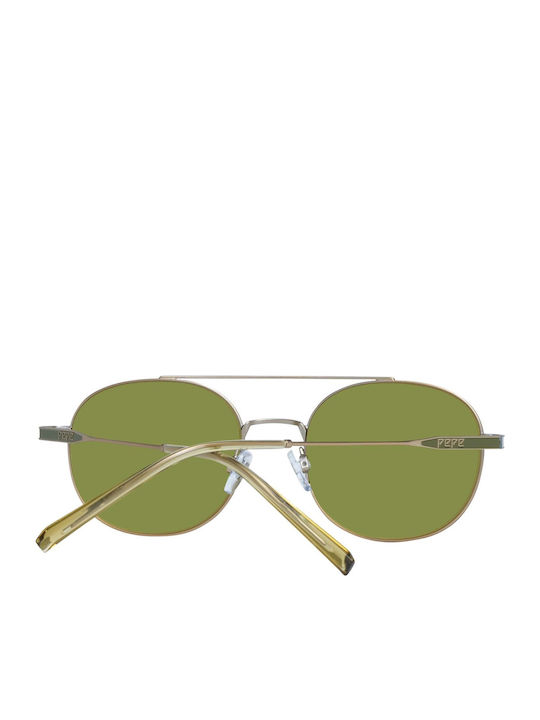 Pepe Jeans Bărbătești Ochelari de soare cu Auriu Cadru și Galben Lentilă PJ5179-C4