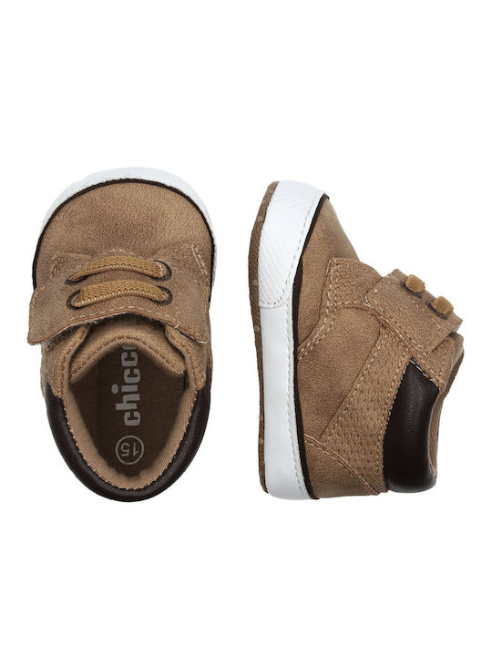 Chicco Baby Booties Brown