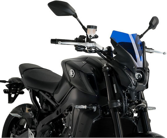 Puig Motorcycle Windshield & Windscreen Tinted Visor for Yamaha MT-09 20644A