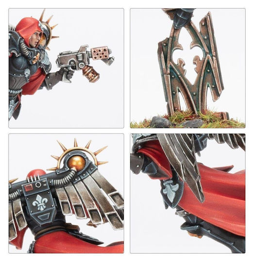 Warhammer 40000 Adepta Sororitas Canoness Jump Pack 52-61