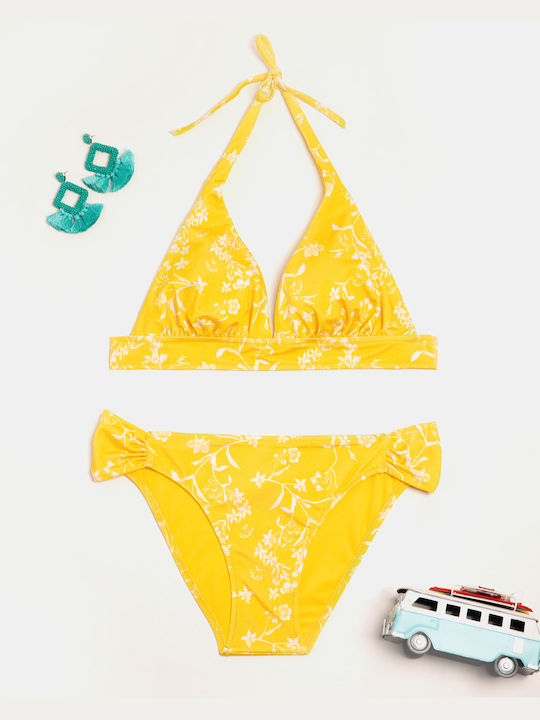 Carnation Carnation Fixed Triangle Bikini Set