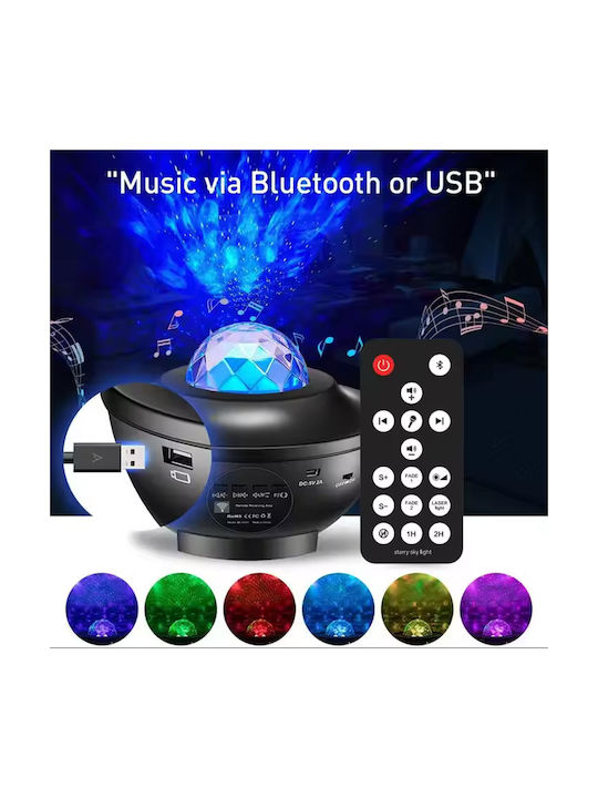 Bluetooth Decorative Lamp Party Light Black