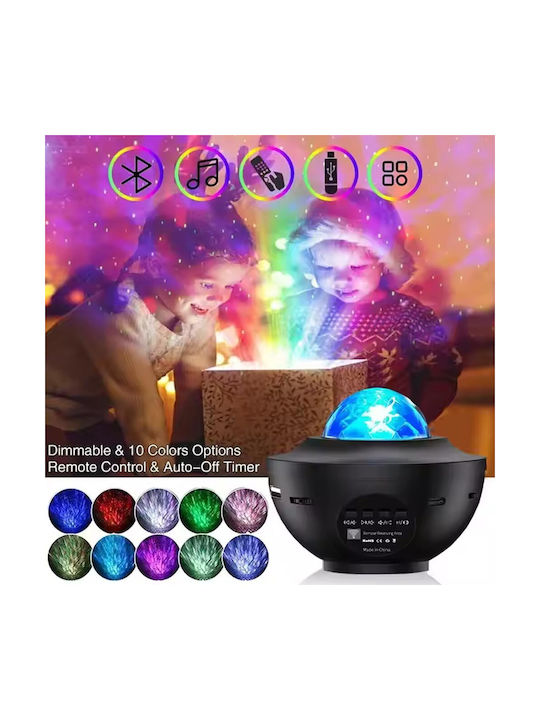 Bluetooth Decorative Lamp Party Light Black