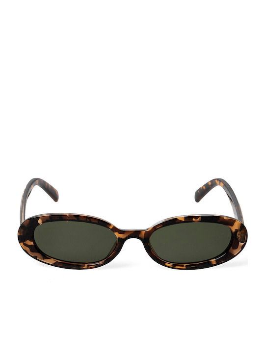 AV Sunglasses Alex Women's Sunglasses with Brown Tartaruga Plastic Frame and Brown Lens