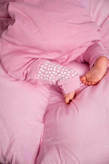 Baby Bliss Winter Sleeping Bag with Feet 2.5 Tog Penguin Pink