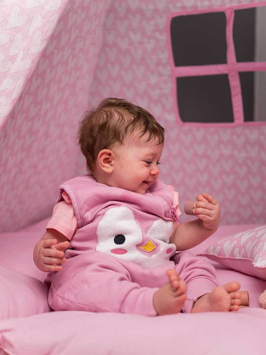 Baby Bliss Χειμερινός Υπνόσακος με Πόδια 2.5 tog Penguin Pink