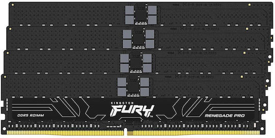 Kingston Fury Renegade Pro 64GB DDR5 RAM with 4 Modules (4x16GB) and 5600 Speed for Desktop