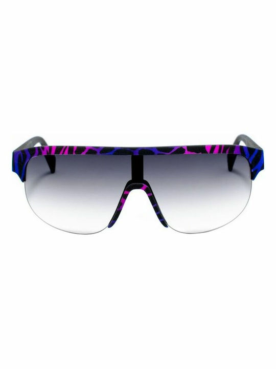 Italia Independent Men's Sunglasses with Purple Frame 0911.ZEF.017