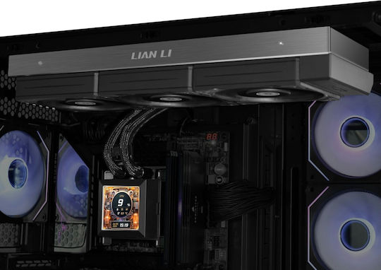 Lian Li Hydroshift LCD AIO Υδρόψυξη AIO CPU με 3 Ανεμιστήρες 120mm