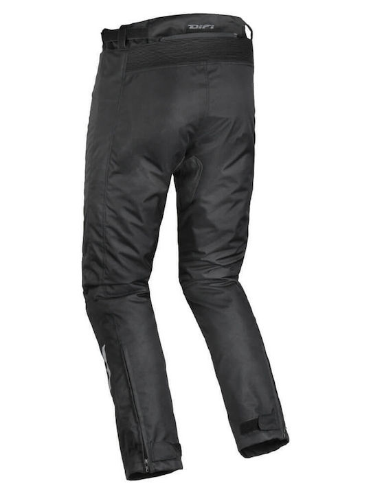 Difi Cage Men's 4 Season Motorcycle Waterproof Pants Black