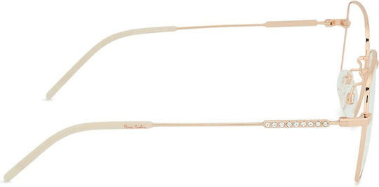 Pierre Cardin Feminin Metalic Rame ochelari Roz Auriu P.C. 8877 DDB