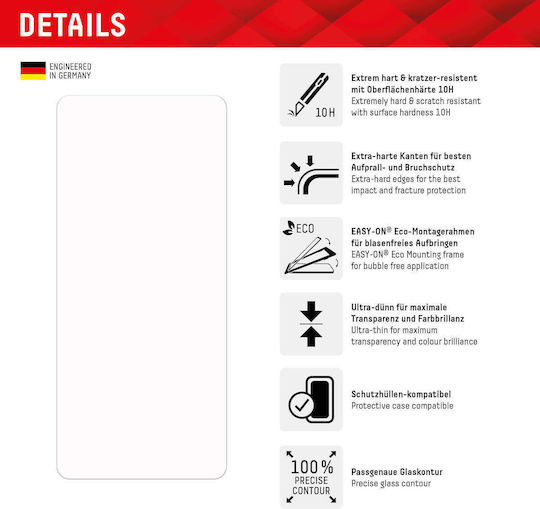 Displex Real Tempered Glass (Galaxy A54)