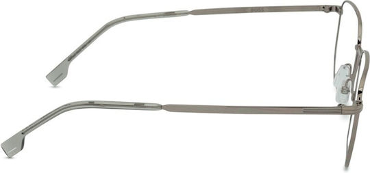 Boss Ανδρικός Μεταλλικός Σκελετός Ασημί HG 1633 6LB