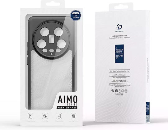 Dux Ducis Aimo Series Back Cover Silicon / Plastic 1.2mm Negru (Xiaomi 14 Ultra)