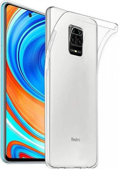 TelForceOne Задна корица Силикон 1мм Прозрачен (Redmi Note 9S / 9 Pro / 9 Pro Max)
