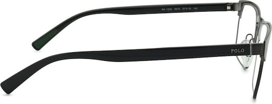 Ralph Lauren Herren Metallisches Brillengestell Grau PH1232 9215