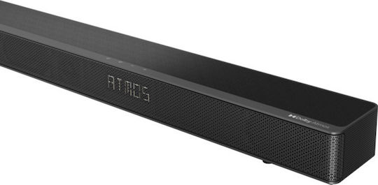 Hisense Soundbar 3.1.2 Bluetooth και HDMI 360W με Ασύρματο Subwoofer Μαύρο AX3120G