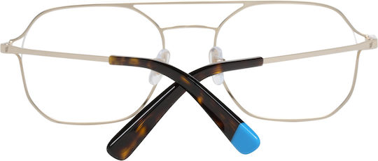 Web Rame Ochelari Pentru Bărbați Metalic Auriu WE5299 032
