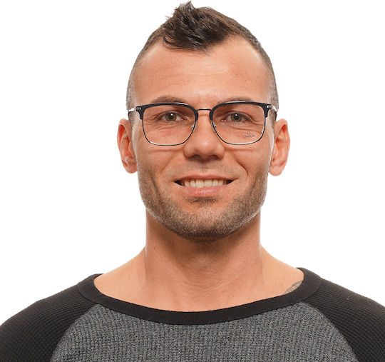 Omega Eyeglass Frame Black OM5026 020