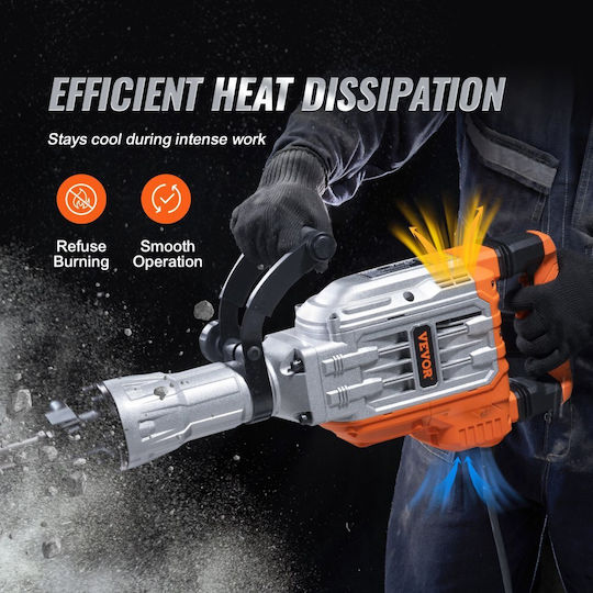 Vevor Κρουστικό Κατεδαφιστικό Ρεύματος 3500W