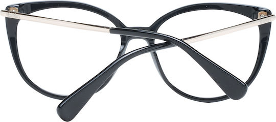 Max Mara Γυναικείος Σκελετός Cat Eye Μαύρος MM 5028 001