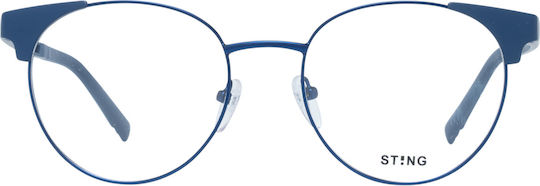 Sting Metalic Rame Ochelari Albastru VST233 0521
