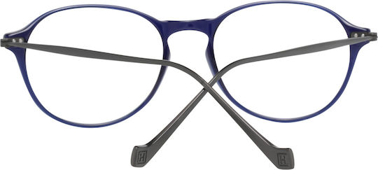 Hackett Männlich Kunststoff Brillenrahmen Blau HEB247-683
