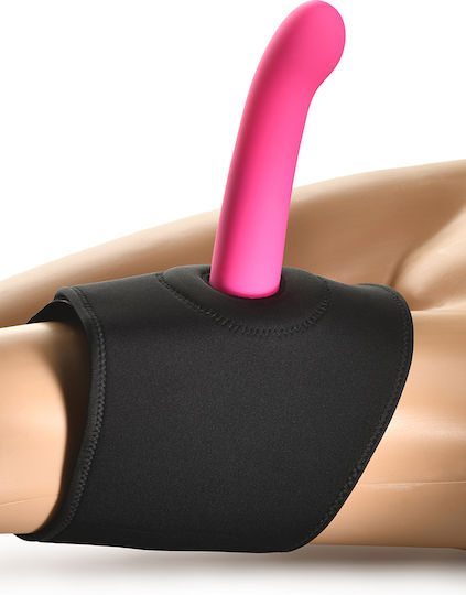 XR Gurtzeug mit Dildo in Schwarz Farbe