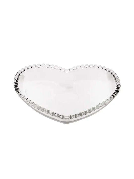 Decorative Bowl Ecru 22x17cm