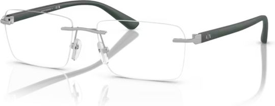 Armani Exchange Metal Eyeglass Frame Green AX1064 6020