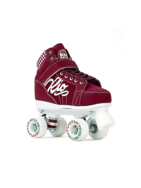 Rio Roller Mayhem II Quad Rollers Κόκκινα Ενηλίκων