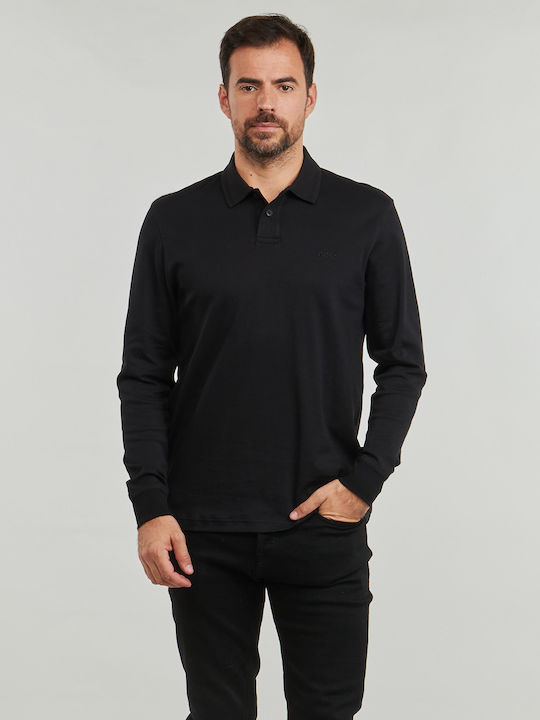 Polo Long Sleeve Blouse Black
