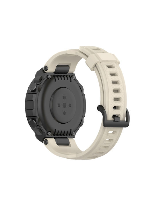 Huami Amazfit T-rex A1918 Tyrannosaurus Silicone Watch Band Μπεζ