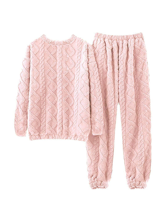 TnS Winter Women's Pyjama Set Rose