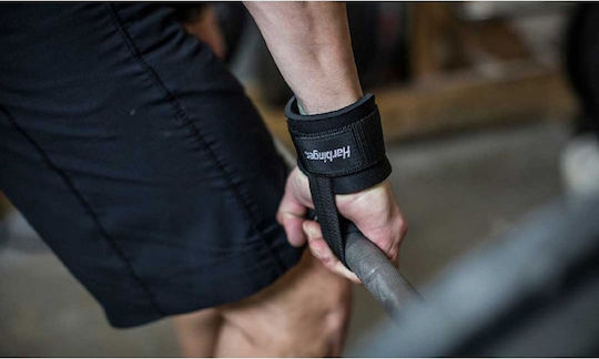 Harbinger Big Grip Pro Lifting Περικάρπια Άρσης Βαρών Μαύρα 2 τμχ