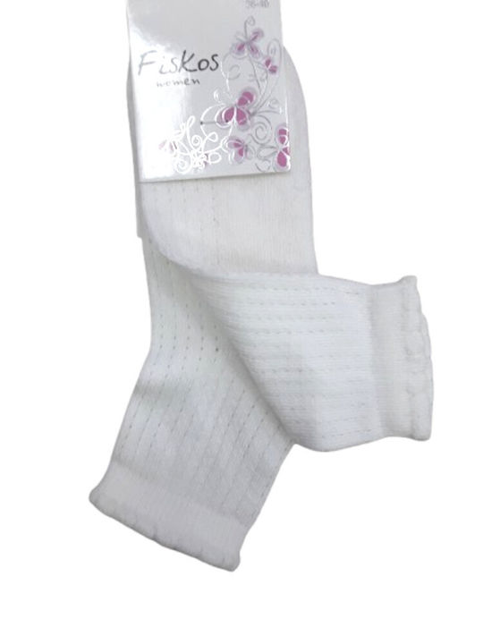 Dikissizdir Kids' Socks Ecru