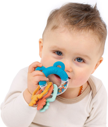 Ludi Ludi Teething Rattle Fabric Keys