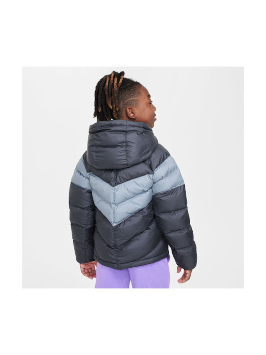 Nike Kids Quilted Jacket Black