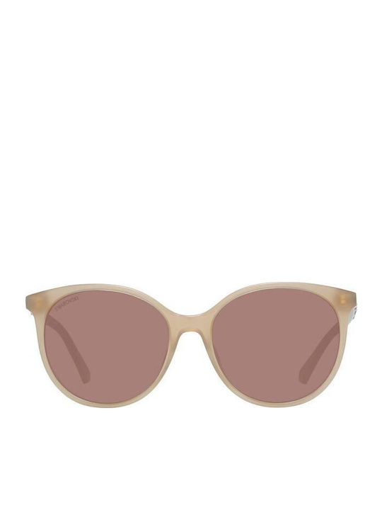 Swarovski Sunglasses Beige with Acetate Frame & Beige Lens Swarovski Sunglasses Beige with Acetate Frame & Beige Lens