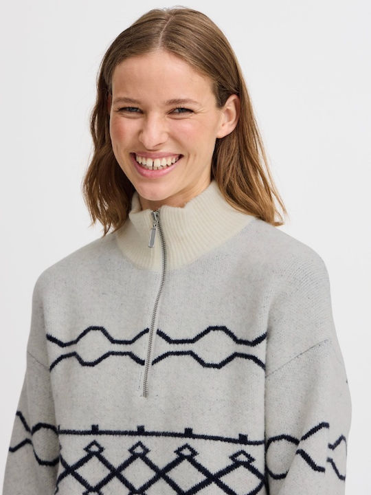 Women's Sweater Woolen Beige