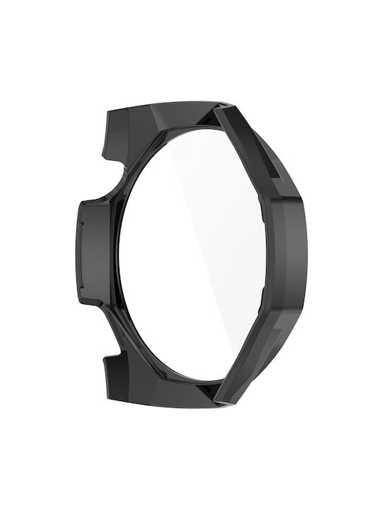 2-in-1 Hülle + Panzerglas für Huawei Watch GT 5 Pro 46mm Schwarz